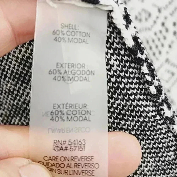 Calvin‎ Klein Pattern Crewneck Long sleeve Sweater Long Cardigan Women's S - Picture 6 of 7